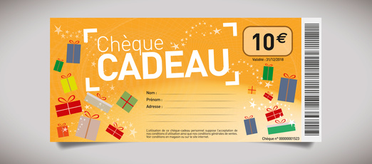 chèque cadeau