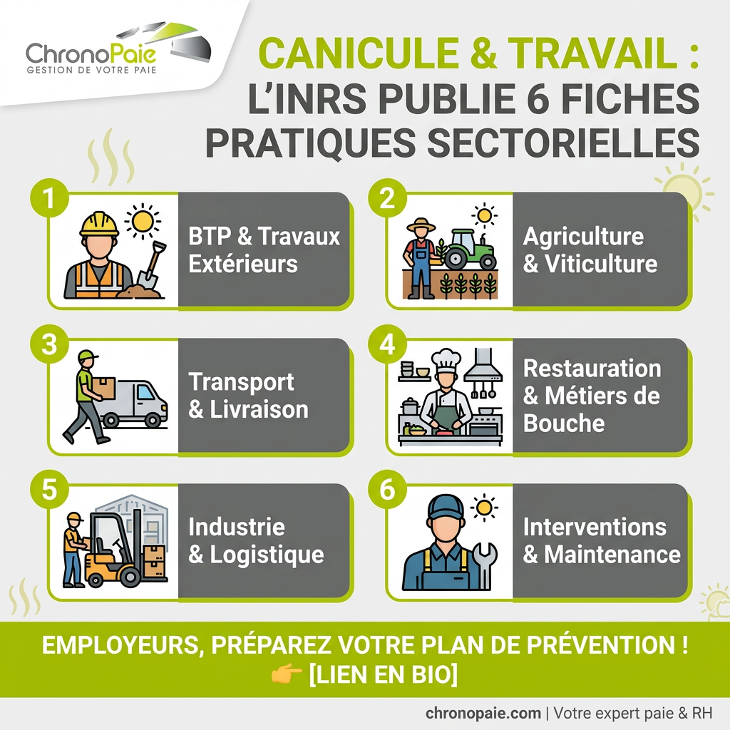 Travail par forte chaleur